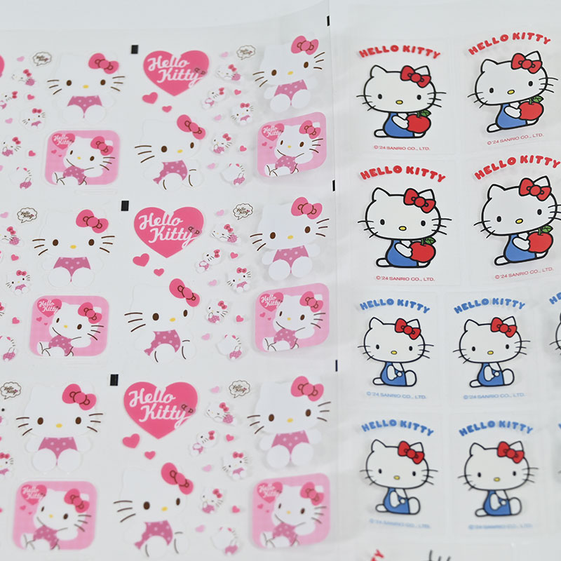 Custom Size Self Adhesive Die Cut Labels Waterproof BOPP Transparent DIY Gift Packaging Stickers for Scrapbook