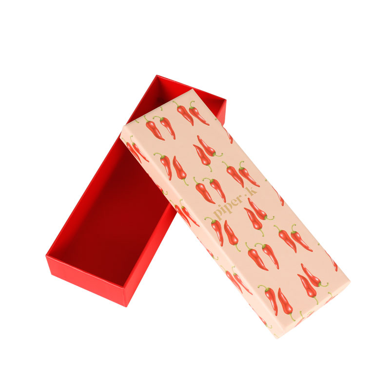 High-end Recycled Gold Foil Embossed Logo Gift Packing Box Custom Printing Telescope Boxes Packaging