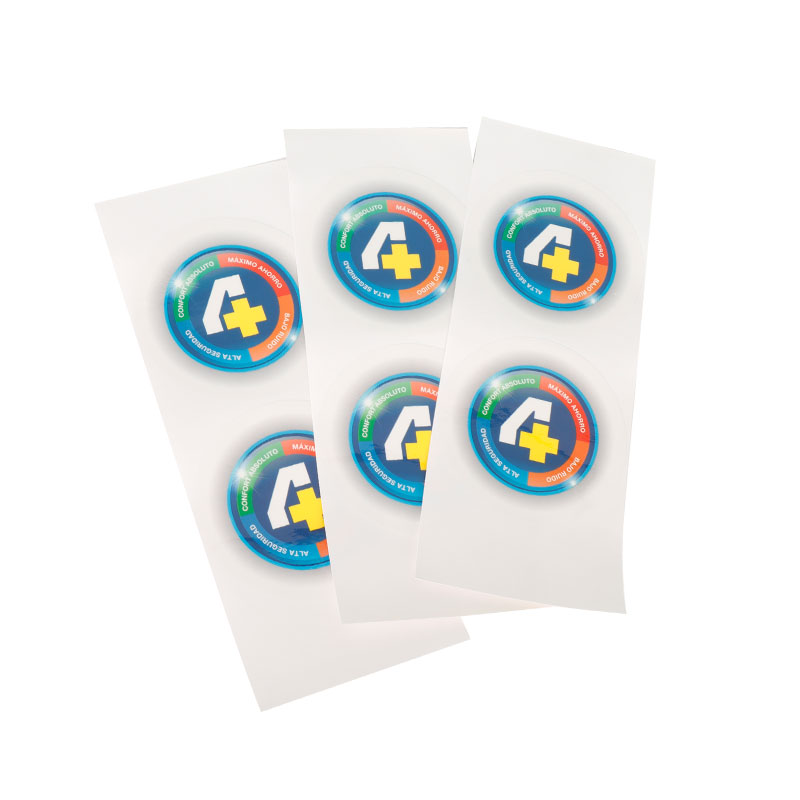 Custom Self-Adhesive Logo Stickers BOPP PET PP Durable Waterproof Digital Printed Label Sticker Packaging