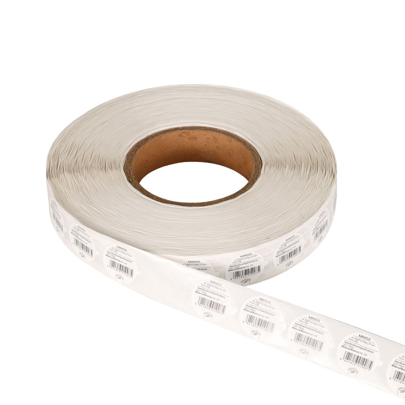 Scratch-proof Custom Label Waterproof Self Adhesive PET Tear-Resistant Lotion Product Stickers for Cosmetic