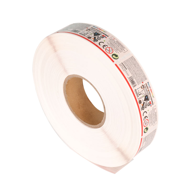 Digital Printing Synthetic Paper Labels Adhesive Waterproof Laminate Varnish Coating Stickers for Stationery Packaging