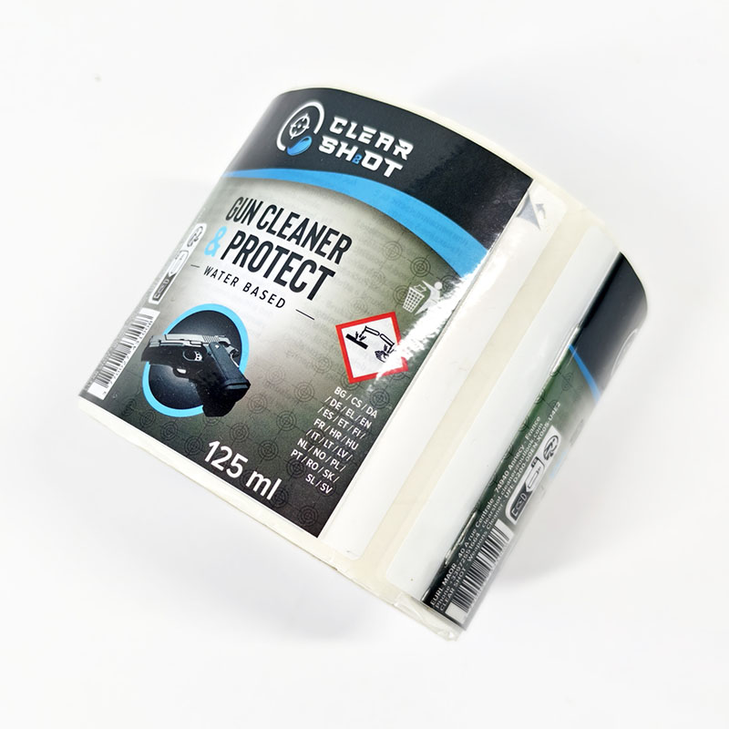 Printing Labels Multi Layer Double Slide Self-adhesive Waterproof Pvc Pesticide Multi-layer Folded Booklet Label