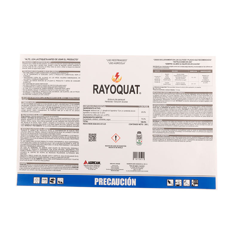 Pesticide Product Labels PE Material Custom Logo Permanent Adhesive Glossy Laminated Label Roll Stickers