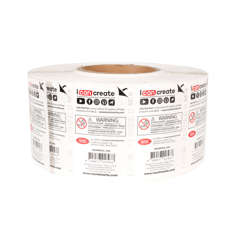 Multi-Page Label High-Capacity Durable Labeling Secure Adhesion Multi-Layer Booklet Labels