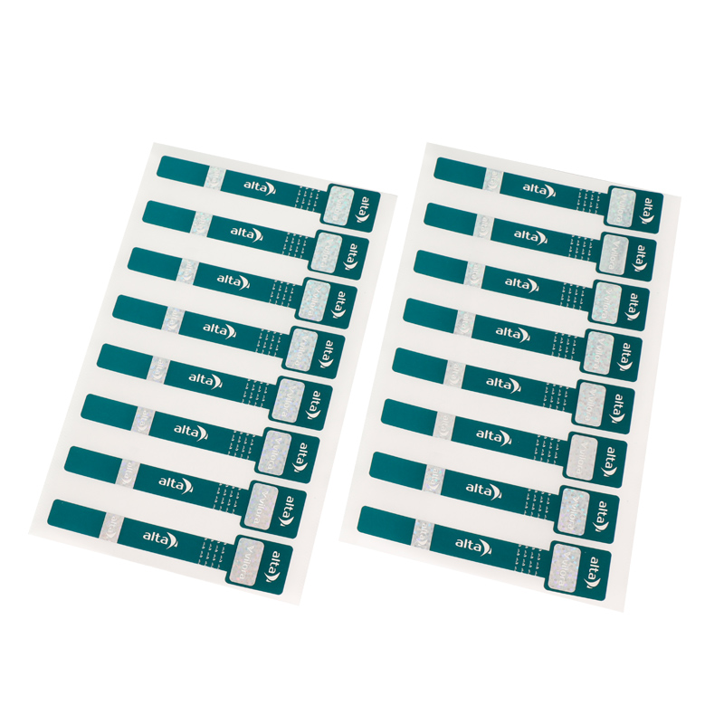 Factory Directly Printing Logo Security Sealing Stickers Waterproof Laser Self Adhesive Labels Packaging