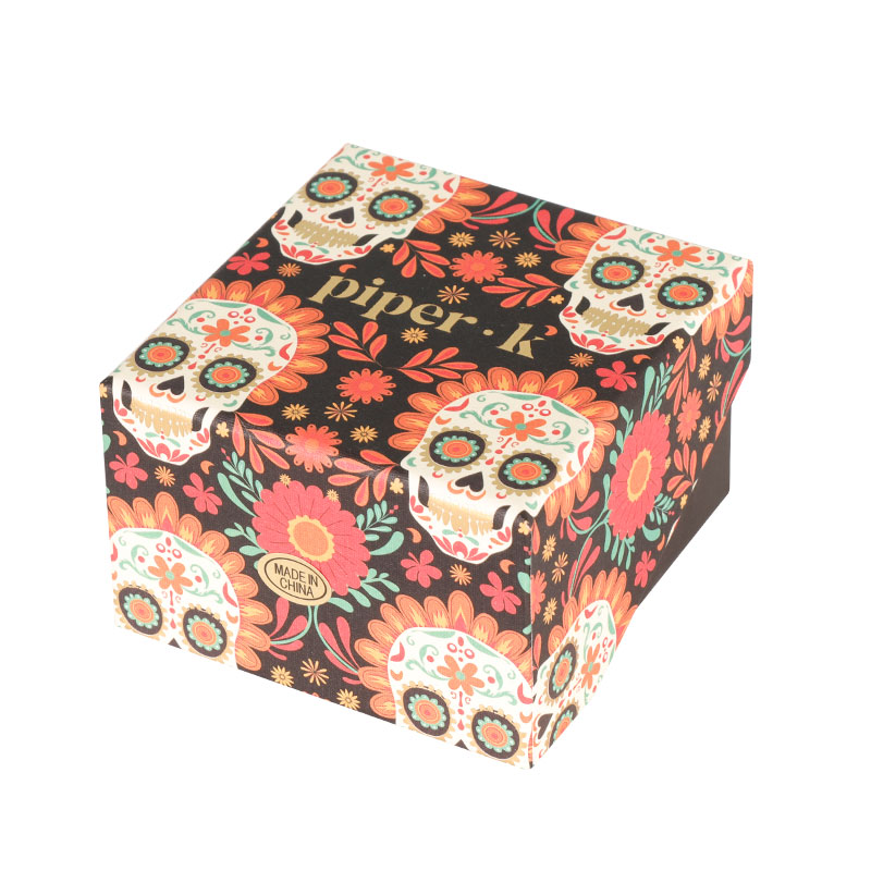 Brand Logo Custom Small Present Box Paper Matt Lamination Embossing Gold Foil Printing Package Boxes for Gift