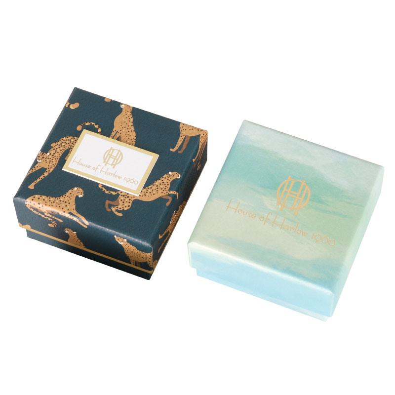 Eco-friendly Customizable Cardboard Packaging Box Gift Christmas Silver Foil Stamping Embossing Logo Boxes