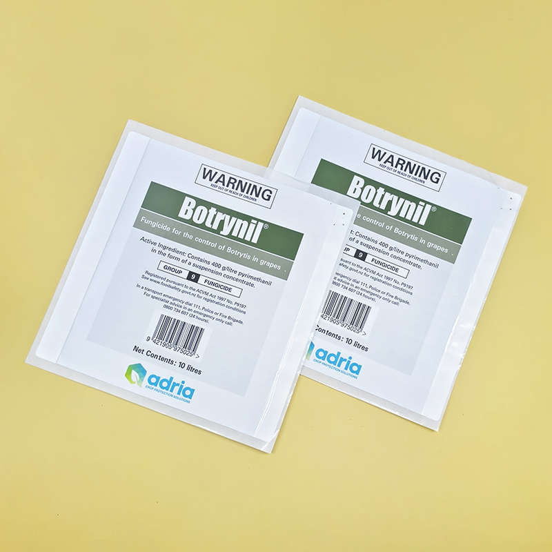 Custom Adhesive Multilayer Waterproof Labels Booklet Folding Double Sided Fanfold Agriculture Label for Pesticide